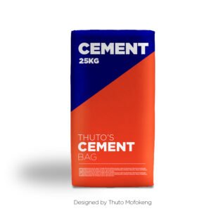 Cement Bag PSD Mockup